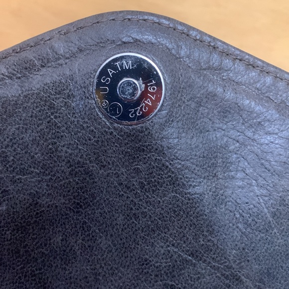 Rebecca Minkoff Brown Leather Quilted Studded Crossbody Messenger Bag VGUC - Picture 10 of 17